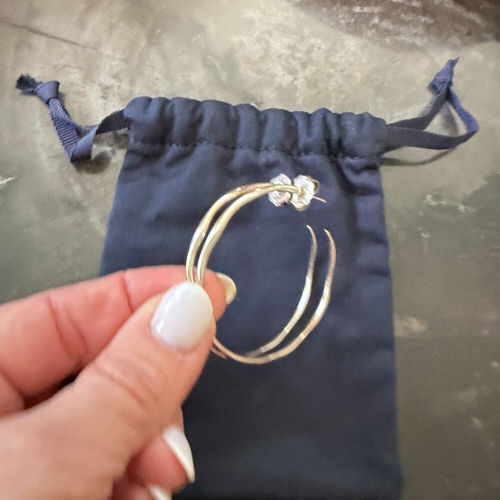 Ippolita "Squiggle" Hoop Earrings - Picture 11 of 13